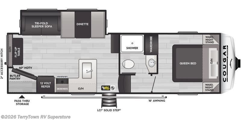 2026 Keystone Cougar Sport 2400RE - New Fifth Wheel For Sale by TerryTown RV Superstore in Grand Rapids, Michigan