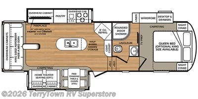 2015 Forest River Wildcat 295RSX - Used Fifth Wheel For Sale by TerryTown RV Superstore in Grand Rapids, Michigan