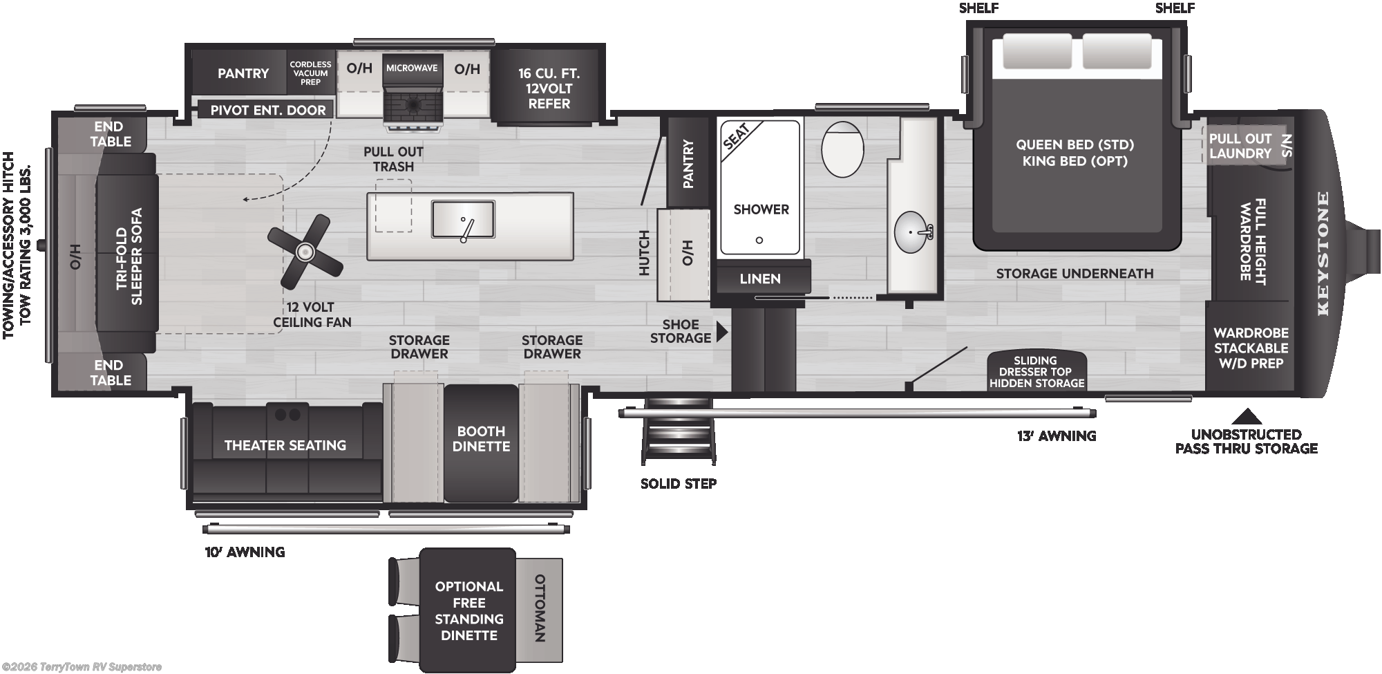 2027 Cougar 316RLS by Keystone from TerryTown RV Superstore in Grand Rapids, Michigan