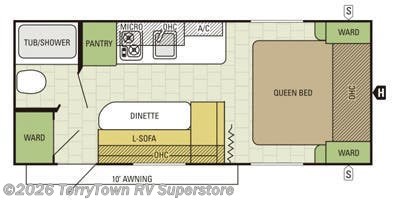 2016 Starcraft AR-ONE 18QB - Used Travel Trailer For Sale by TerryTown RV Superstore in Grand Rapids, Michigan