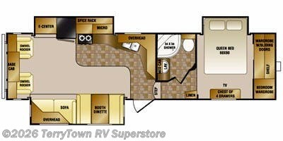 2009 CrossRoads Cruiser CF30SK - Used Fifth Wheel For Sale by TerryTown RV Superstore in Grand Rapids, Michigan