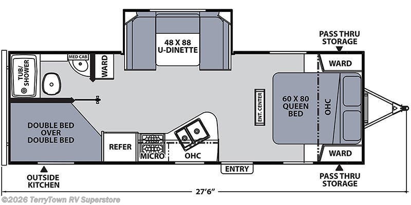 2020 Coachmen Apex Ultra-Lite 245BHS - Used Travel Trailer For Sale by TerryTown RV Superstore in Grand Rapids, Michigan