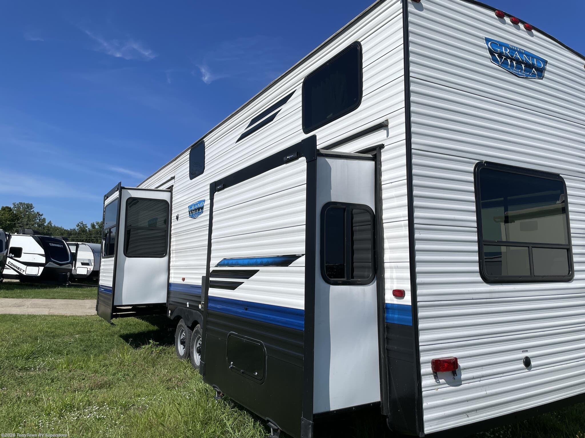 Used 2023 Forest River Salem Villa 42FK available in Grand Rapids, Michigan