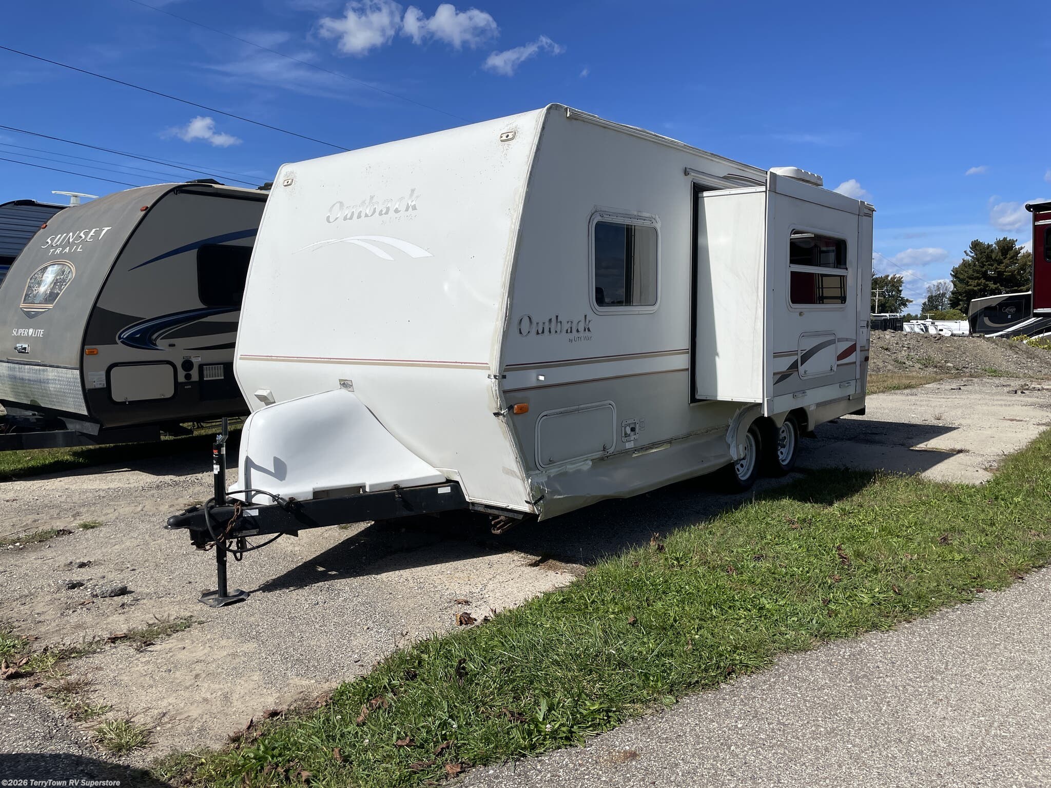 Used 2002 Keystone Outback 23FB available in Grand Rapids, Michigan