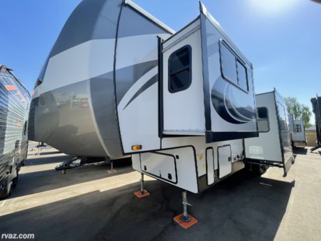 &lt;p&gt;&lt;span style=&quot;caret-color: #1d2228; color: #1d2228; font-family: &#39;comic sans ms&#39;, sans-serif; font-size: 18px;&quot;&gt;The Rv is currently at our quartzite show.&lt;/span&gt;&lt;/p&gt;
&lt;p&gt;RVAZ Corral has an RV service center, Free RV consignment Program and We buy good clean used RV&#39;s and offer free appraisals!&lt;/p&gt;
&lt;p&gt;We have financing available and many extended service contracts to choose from!&lt;/p&gt;
&lt;p&gt;RVAZ Corral has many New and Used Motorhomes for sale as well as Travel Trailers and 5th Wheels for sale.&amp;nbsp; Come see our camper selection today and find an RV that fits your needs.&lt;/p&gt;
&lt;p&gt;Many travel trailer or 5th wheel shoppers feel concerned about towing.&amp;nbsp; We understand.&amp;nbsp; Towing can often seem complex or nerve-wracking.&amp;nbsp; &amp;nbsp;Feel free to give us a quick call, tell us about your tow vehicle and we can help you through the process!&lt;/p&gt;
&lt;p&gt;We offer Monaco, Tiffin Allegro, Holiday Rambler, Coachmen, Country Coach, Fleetwood, Safari, Beaver, Keystone, Jayco, Winnebago, Newmar, Grand Design, Forest River, Heartland, K-Z and more in used inventory.&lt;/p&gt;
&lt;p&gt;We carry New Forest River Fifth Wheels AND Trailers including Sandpiper, Salem Hemisphere and Surveyor! We are your AZ Chinook dealer and also carry Pacific Coachworks.&lt;/p&gt;
&lt;p&gt;We donate a portion of every sale to Phoenix Children&#39;s Hospital&lt;/p&gt;
&lt;p&gt;&amp;nbsp;&lt;/p&gt;