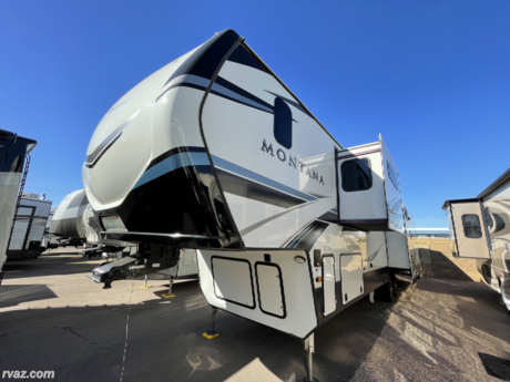 &lt;p&gt;2021 Keystone Montana 3930FB that is in terrific shape and ready to camp, come see some of the amazing features that include the huge front Bath that you will be sure to Love!&lt;/p&gt;
&lt;p&gt;RVAZ Corral has an RV service center, Free RV consignment Program and We buy good clean used RV&#39;s and offer free appraisals!&lt;br&gt;We have financing available and many extended service contracts to choose from!&lt;br&gt;RVAZ Corral has many New and Used Motorhomes for sale as well as Travel Trailers and 5th Wheels for sale. &amp;nbsp;Come see our camper selection today and find an RV that fits your needs.&lt;br&gt;Many travel trailer or 5th wheel shoppers feel concerned about towing. &amp;nbsp;We understand. &amp;nbsp;Towing can often seem complex or nerve-wracking. &amp;nbsp; Feel free to give us a quick call, tell us about your tow vehicle and we can help you through the process!&lt;/p&gt;
&lt;p&gt;We donate a portion of every sale to Phoenix Children&#39;s Hospital&lt;/p&gt;
&lt;p&gt;&amp;nbsp;&lt;/p&gt;