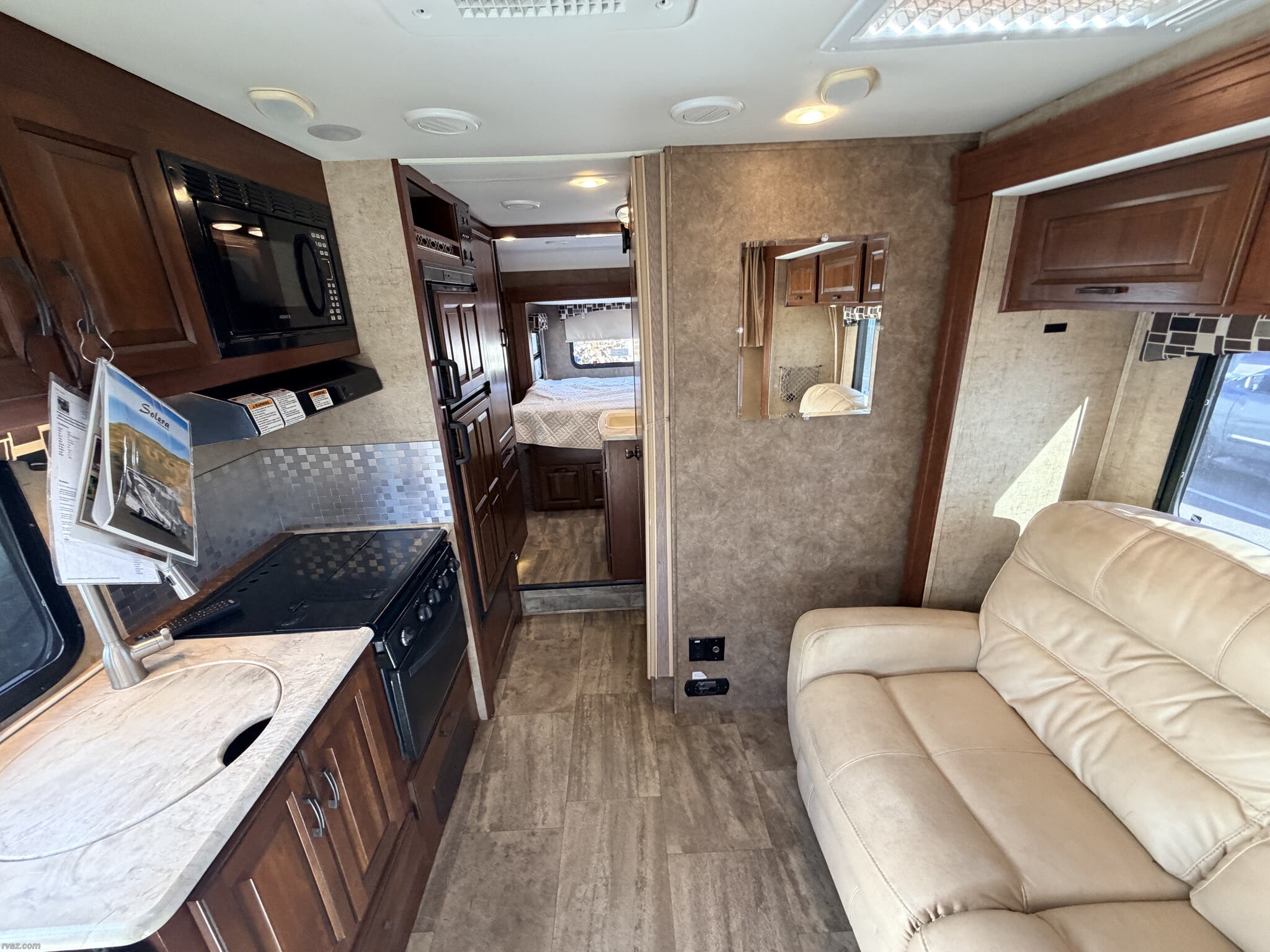 2015 Forest River Solera 24R - Used Class C For Sale by RV AZ Corral in Mesa, Arizona features Power Entrance Step, Smoke Detector, Slideout, Booth Dinette, Propane