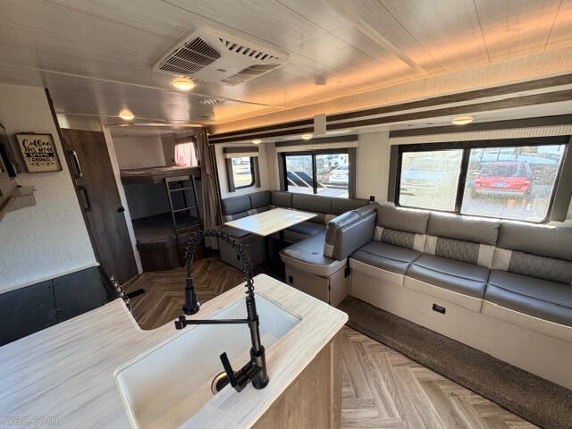 2022 Forest River Salem 26DBUD - Used Travel Trailer For Sale by RV AZ Corral in Mesa, Arizona features Pantry, Queen Bed, Fireplace, Shower