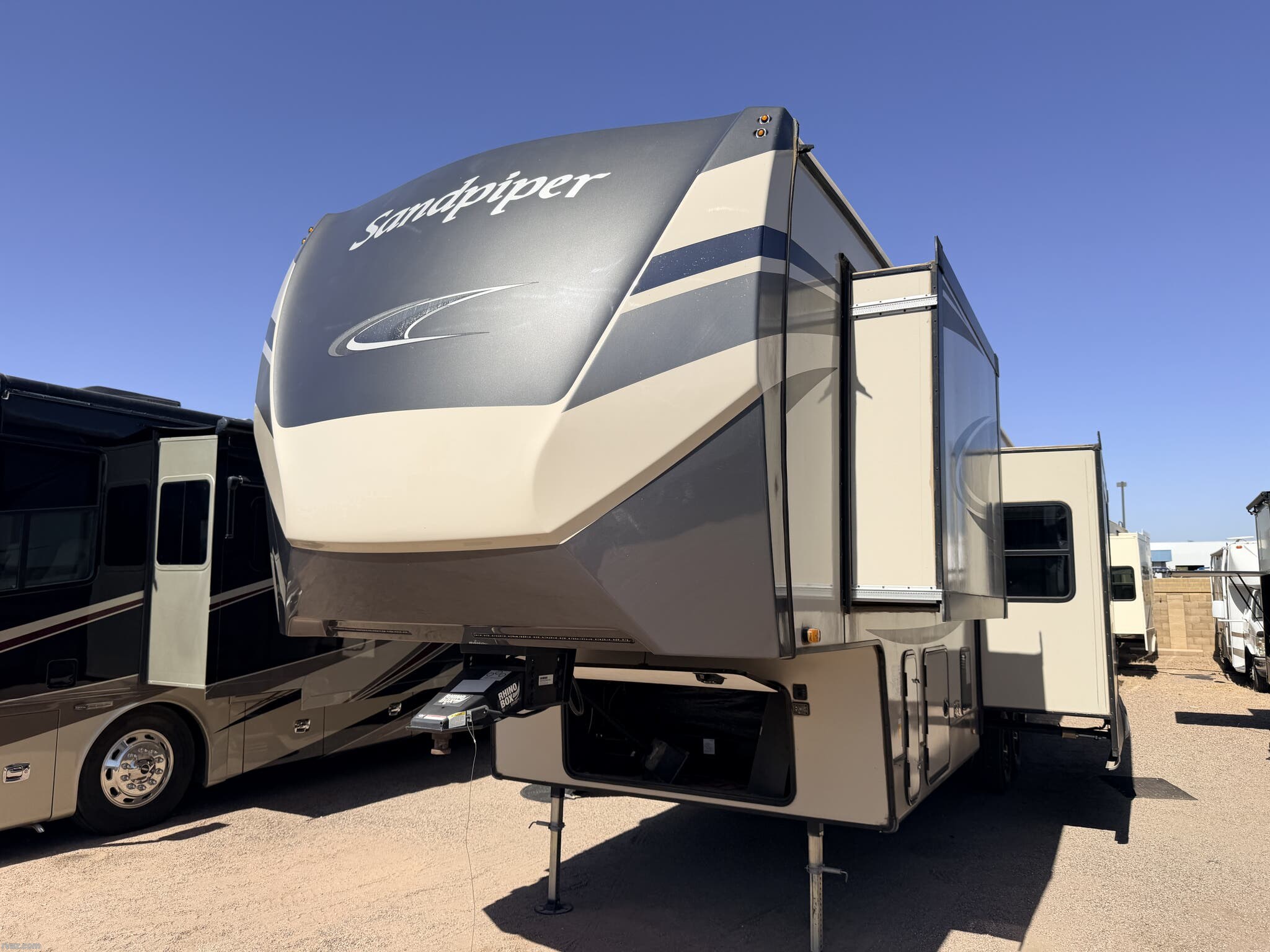 2021 Forest River Sandpiper C-Class 3440BH - Used Fifth Wheel For Sale by RV AZ Corral in Mesa, Arizona features Non-Smoking Unit, Bath & 1/2