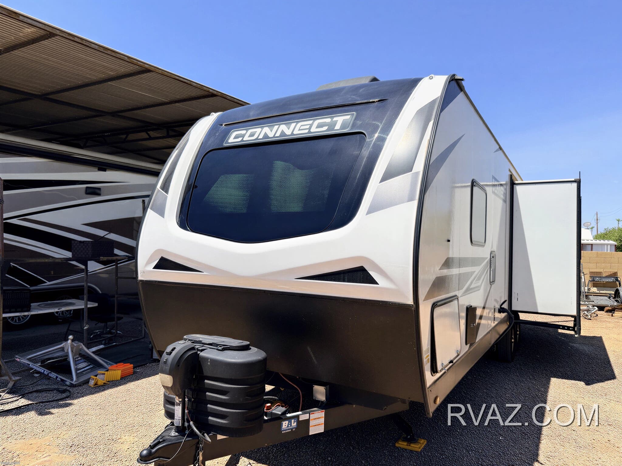 2023 K-Z Connect C292RDK - Used Travel Trailer For Sale by RV AZ Corral in Mesa, Arizona features Stabilizer Jacks, LED Lights, Water Heater, Roof Vent, Roof Deck