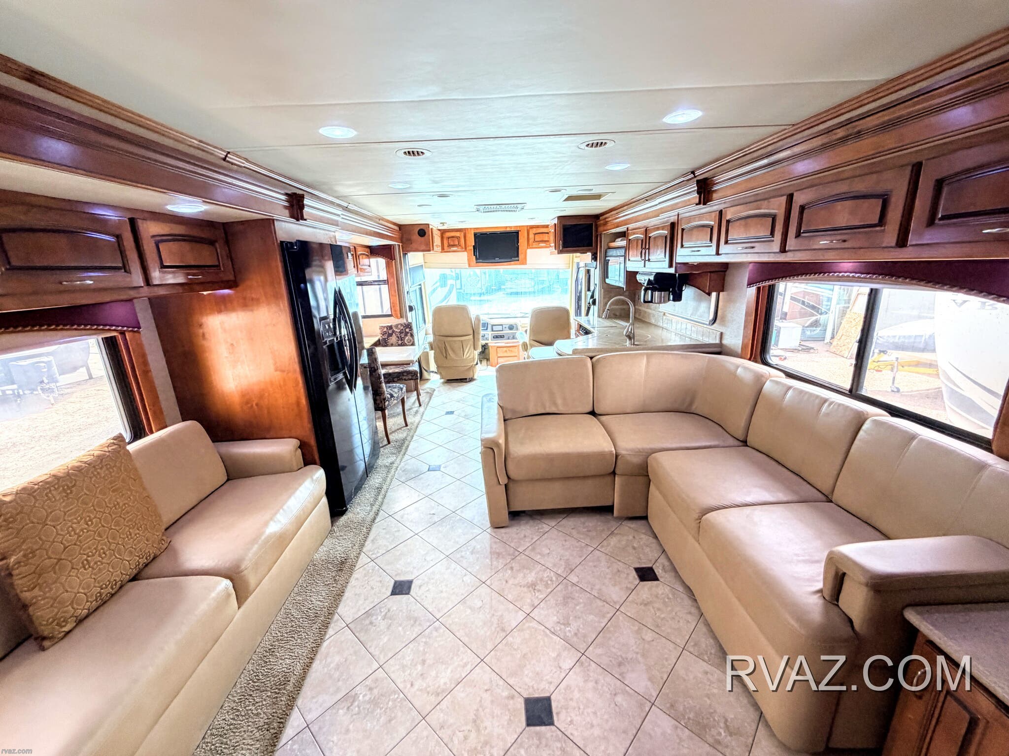2012 Monaco RV Diplomat 43DFT - New Diesel Pusher For Sale by RV AZ Corral in Mesa, Arizona features Automatic Leveling Jacks, Non-Smoking Unit, Backup Monitor, Medicine Cabinet, Surround Sound System