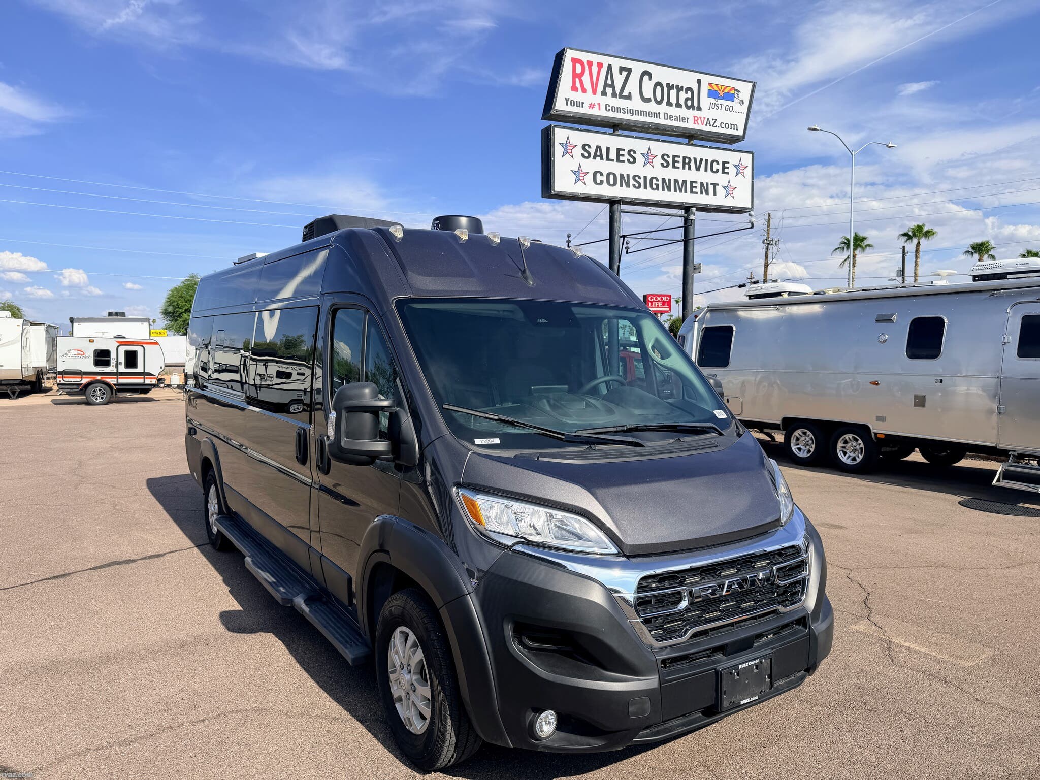 2024 Thor Motor Coach Dazzle 2LB - Used Class B For Sale by RV AZ Corral in Mesa, Arizona features Backup Monitor, TV, Generator, Non-Smoking Unit, Surround Sound System