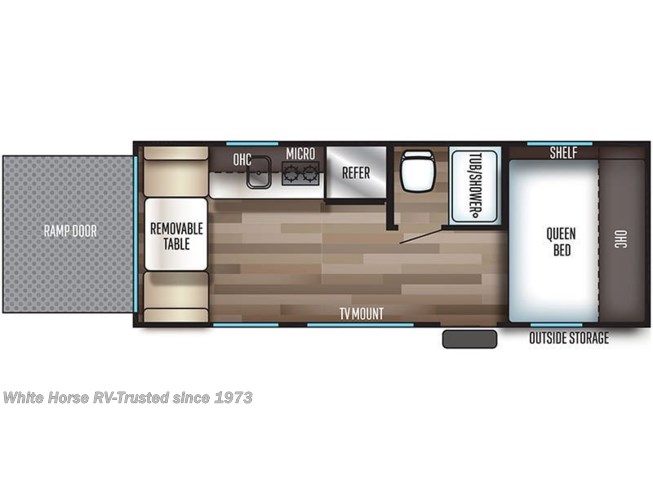 2020 Forest River Cherokee Wolf Pup 18RJB RV for Sale in Egg ...