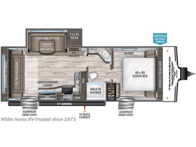 2020 Grand Design Transcend Xplor 245rl Rv For Sale In Egg Harbor City Nj 08215 Tr3142 Rvusa Com Classifieds