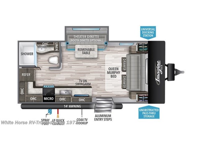 2021 Grand Design Imagine Xls 17mke Rv For Sale In Egg Harbor City Nj 08215 Im Rvusa Com Classifieds