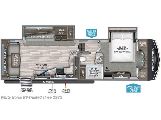 Re 2021 Grand Design Reflection 310rls Fifth Wheel For Sale In Egg Harbor City Nj