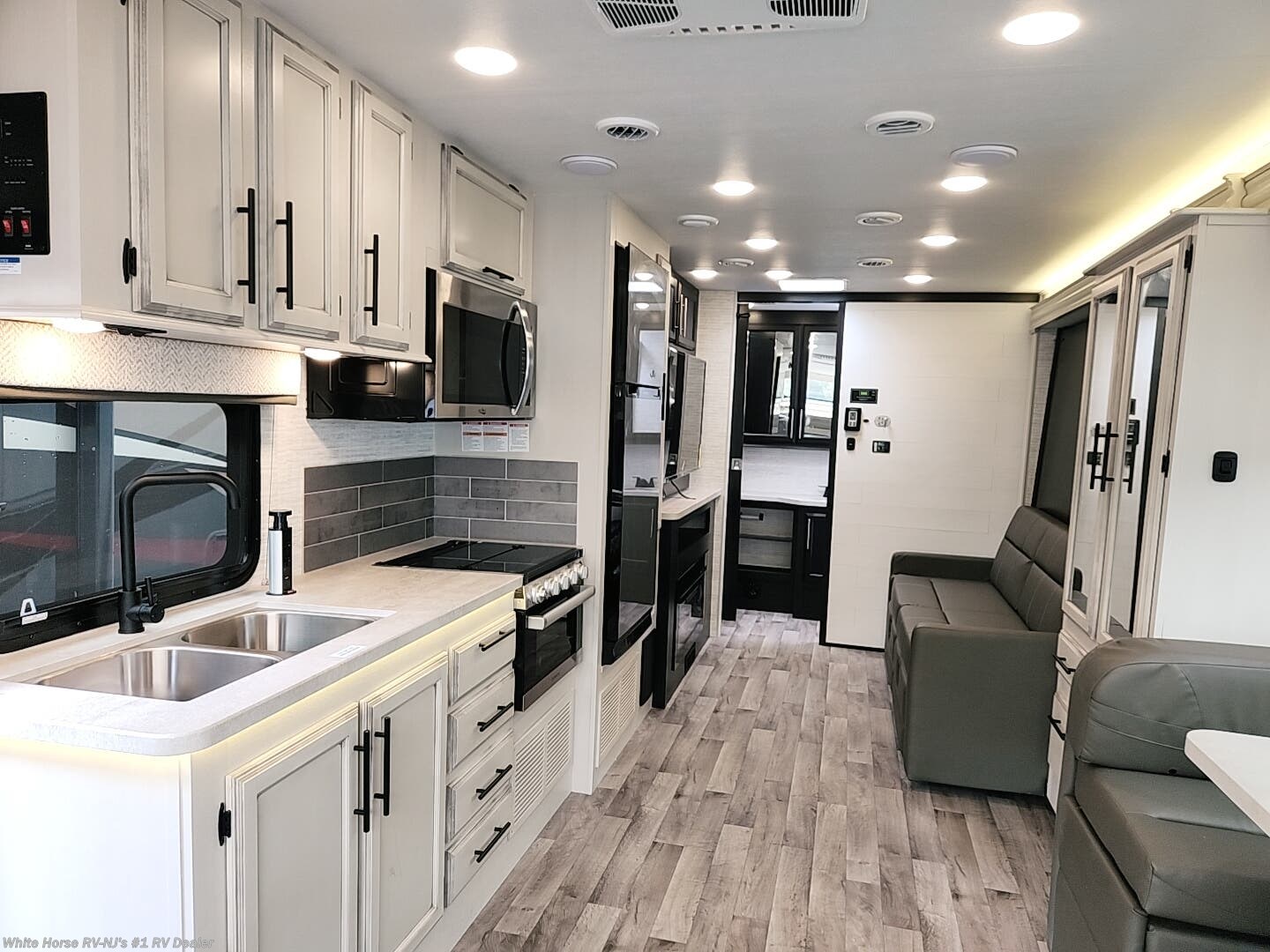 2024 Entegra Coach Odyssey 26M Outside Kitchen & Entertainment Center