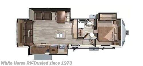 2017 Highland Ridge Open Range LIGHT 293RLS - Used Fifth Wheel For Sale by White Horse RV Center in Egg Harbor City, New Jersey features Water Heater, Shower, Refrigerator, Air Conditioning, Converter