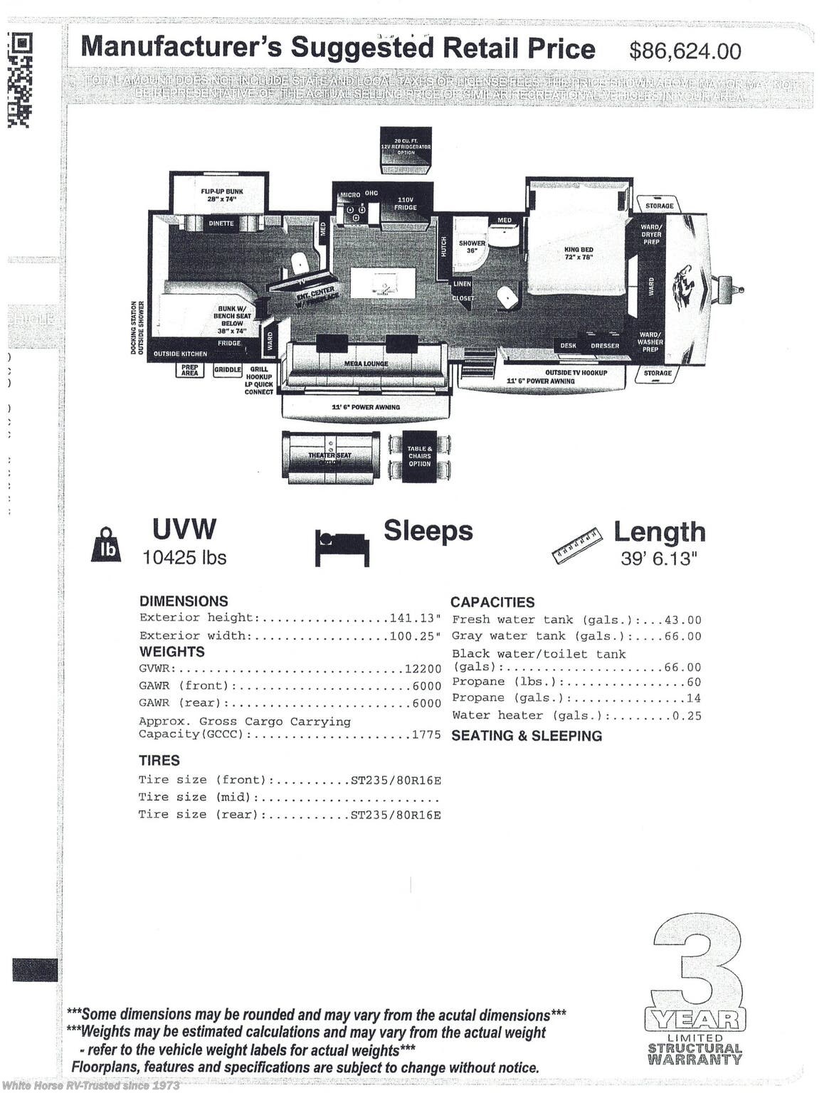 New 2026 Highland Ridge Open Range 338BHS available in Egg Harbor City, New Jersey