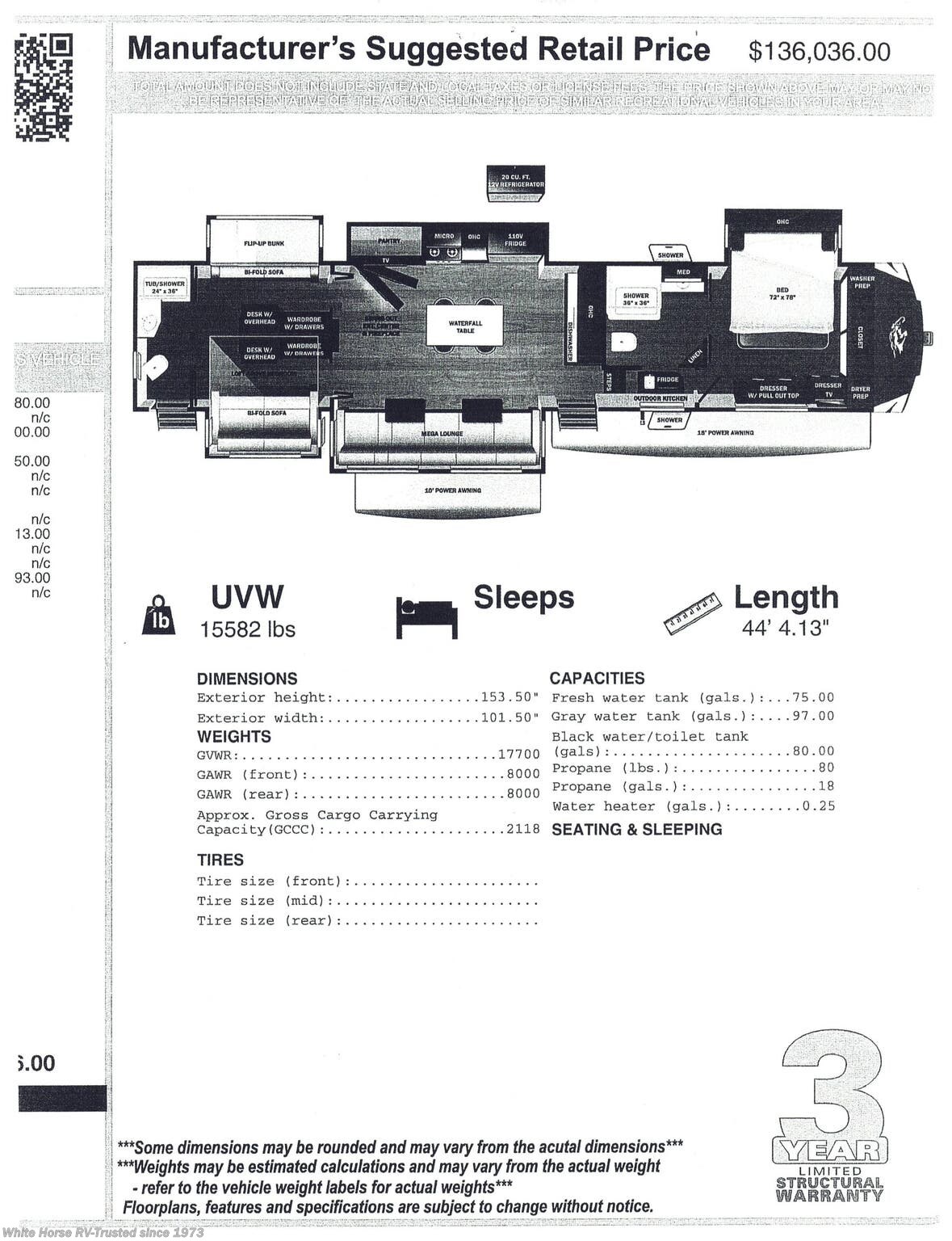 New 2026 Highland Ridge Open Range 3X 393TBR available in Egg Harbor City, New Jersey