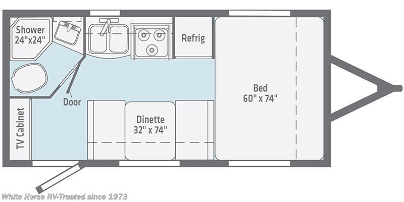 2022 Winnebago Micro Minnie 1708fb - Used Travel Trailer For Sale by White Horse RV Center in Egg Harbor City, New Jersey