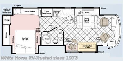 2009 Itasca Meridian 35Y - Used Class A For Sale by White Horse RV Center in Williamstown, New Jersey features Power Entrance Step, Stove Top Burner, Automatic Leveling Jacks, Medicine Cabinet, Microwave