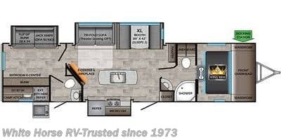 2021 CrossRoads Sunset Trail 331BHS - Used Travel Trailer For Sale by White Horse RV Center in Egg Harbor City, New Jersey