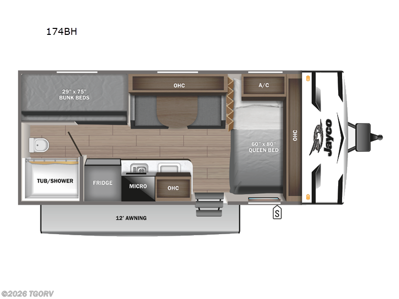2024 Jayco Jay Flight SLX 174BH - Used Travel Trailer For Sale by TGORV in Greeley, Colorado