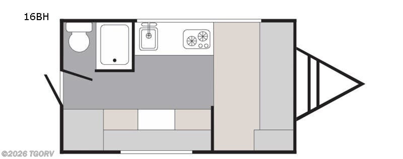 2019 Sunset Park RV Blackridge 16BH - Used Travel Trailer For Sale by TGORV in Greeley, Colorado