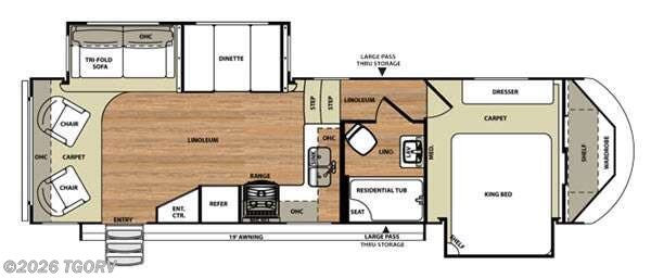 2015 Forest River Wildwood Heritage Glen 266RLBS - Used Fifth Wheel For Sale by TGORV in Greeley, Colorado features Slideout