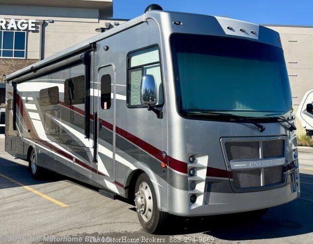 2023 Coachmen Encore 355DS (in Vero Beach, FL) - Used Class A For Sale by The Motorhome Brokers in Salisbury, Maryland features Slideout, Exterior Stereo, Hide-A-Bed, Battery Charger, Bluetooth Stereo