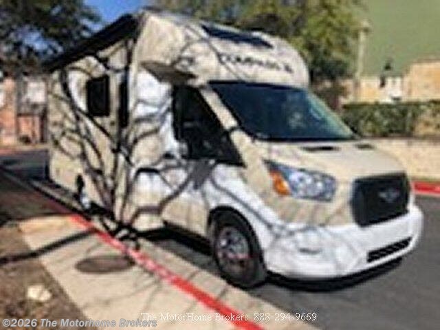 2021 Thor Motor Coach Compass 23TW  (in Austin, TX) - Used Class C For Sale by The Motorhome Brokers in Salisbury, Maryland features LED Lights, Shower, TV, Enclosed Water Tank, Auxiliary Battery