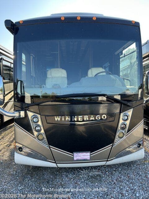 2016 Winnebago Tour 42QD - Used Class A For Sale by The Motorhome Brokers in Salisbury, Maryland features Roof Vents, Stove Top Burner, External Shower, Power Awning, Washer