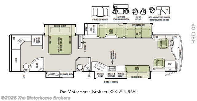 2015 Phaeton 40 QBH by Tiffin from The Motorhome Brokers in Salisbury, Maryland
