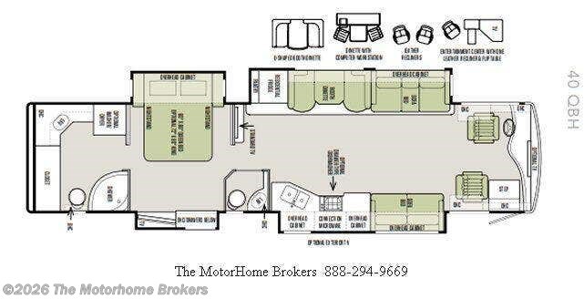 2015 Phaeton 40 QBH by Tiffin from The Motorhome Brokers in Salisbury, Maryland