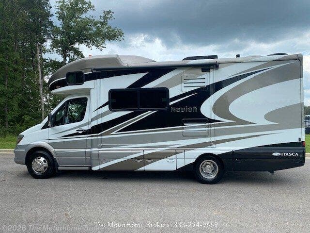 2014 Itasca Navion iQ 24J - Used Class C For Sale by The Motorhome Brokers in Salisbury, Maryland features Shower, Air Conditioning, Water Heater, Slideout, Furnace