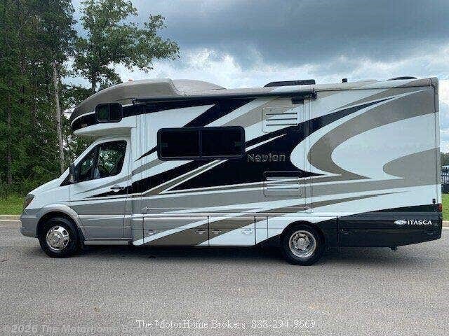 2014 Itasca Navion iQ 24J - Used Class B+ For Sale by The Motorhome Brokers in Salisbury, Maryland features Self Contained, Fantastic Fan, Auxiliary Battery, Stereo System, Generator