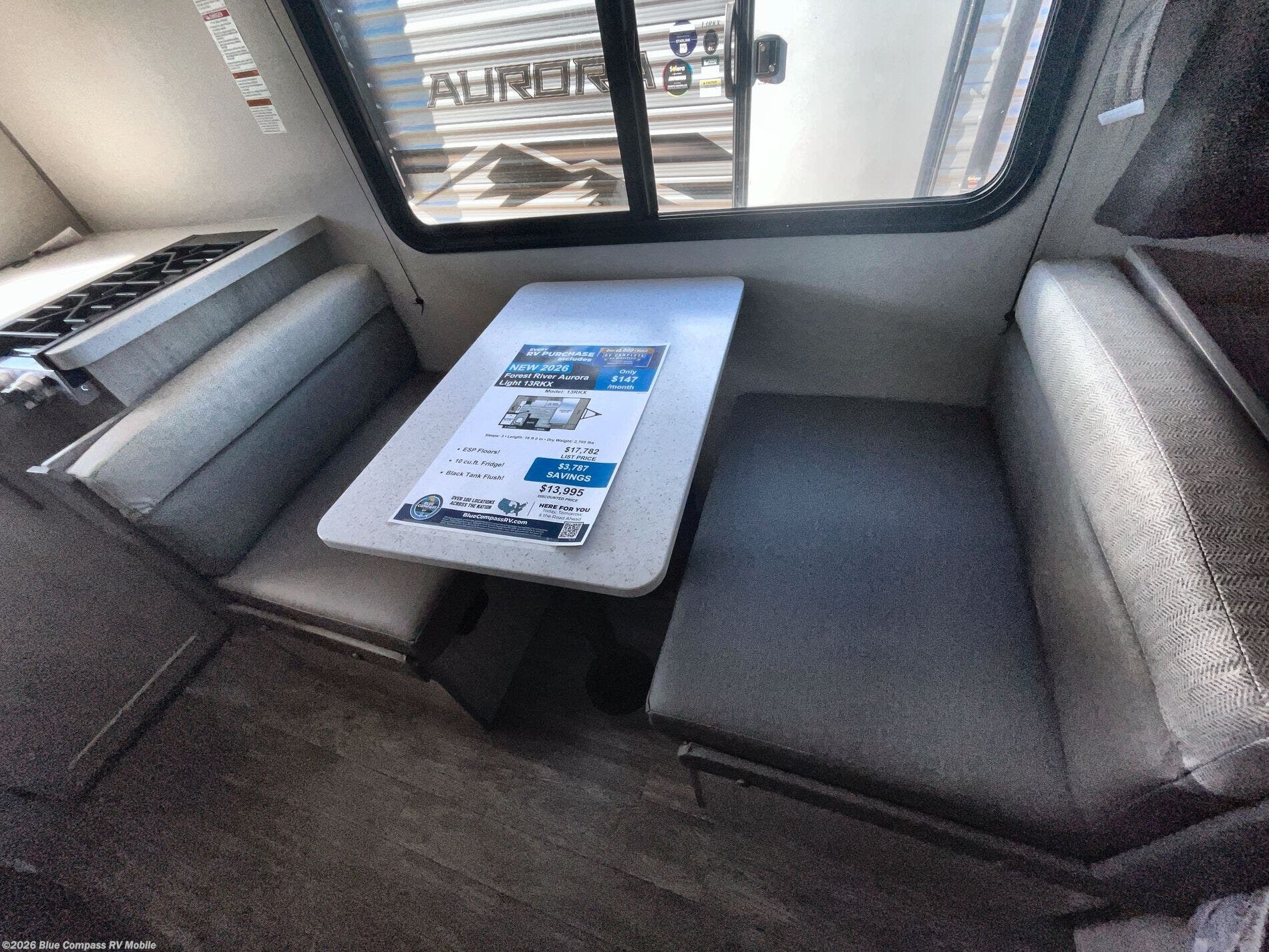 New 2026 Forest River Aurora Light 13RKX available in Theodore, Alabama