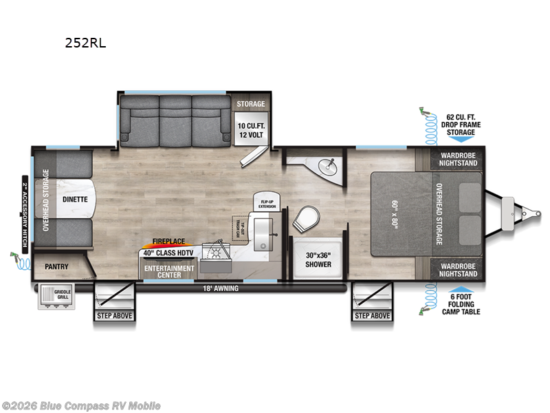 2026 Alliance RV Delta 252RL - New Travel Trailer For Sale by Blue Compass RV Mobile in Theodore, Alabama features Slideout