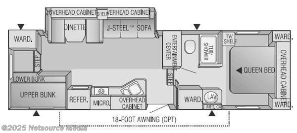 2003 Jayco Eagle 305 Bhs Rv For Sale In Lititz Pa 17543 631l90199 Rvusa Com Classifieds