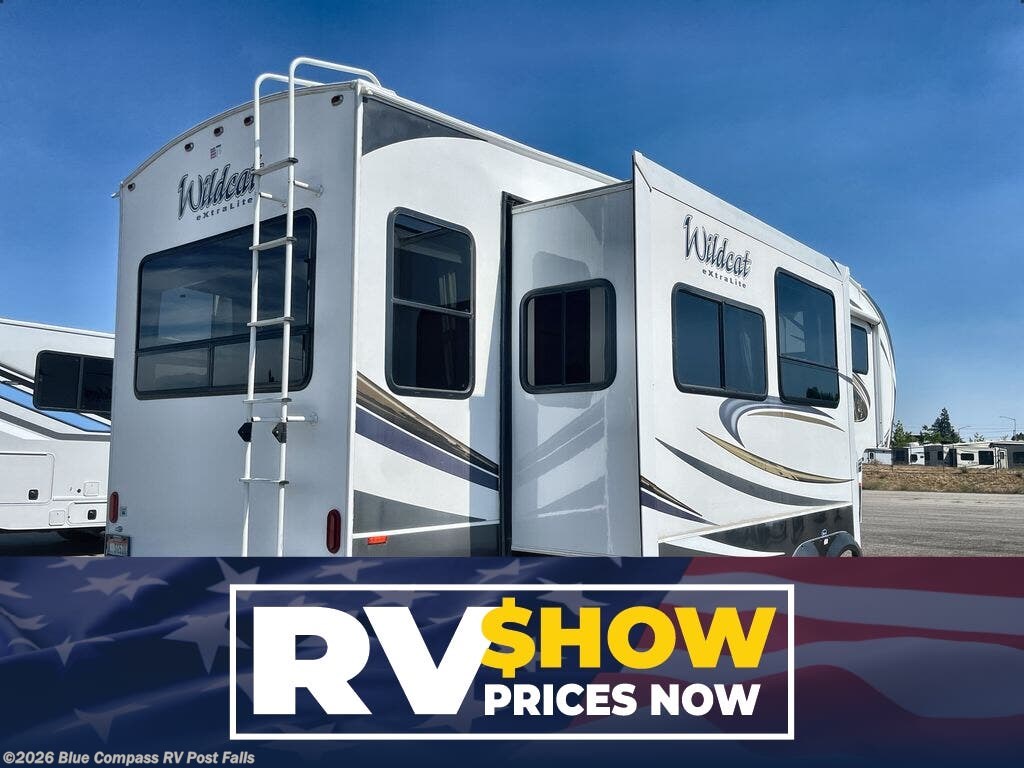 2015 Forest River Wildcat 295RSX - Used Fifth Wheel For Sale by Blue Compass RV Post Falls in Post Falls, Idaho features Slideout
