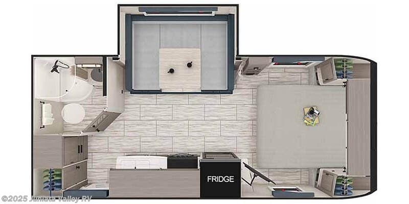 Floorplan of 2024 Lance Squire SQ19