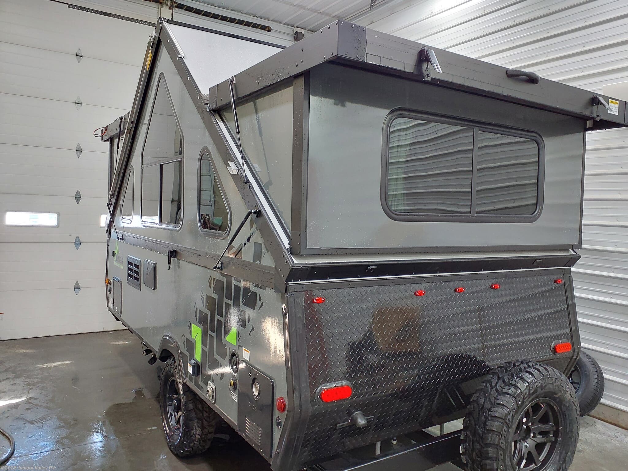 2025 Aliner Evolution Twin Bed - New Popup For Sale by Juniata Valley RV in Mifflintown, Pennsylvania features Refrigerator, Water Heater, Stove Top Burner, LP Detector, Smoke Detector