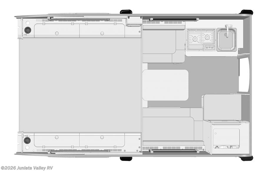 Floorplan of 2022 NuCamp Cirrus 620