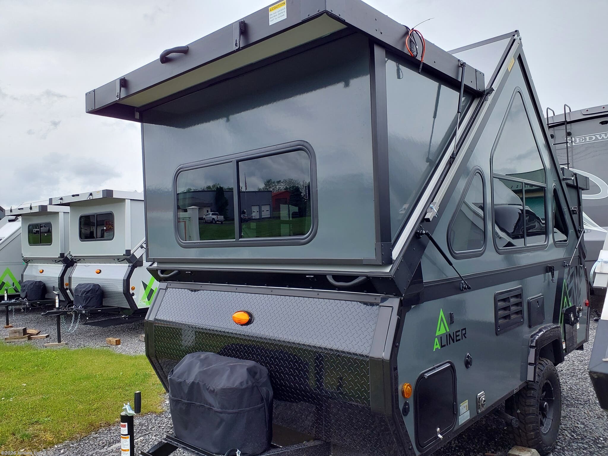 2026 Aliner Evolution 12 - New Popup For Sale by Juniata Valley RV in Mifflintown, Pennsylvania features Furnace, Auxiliary Battery, Kitchen Sink, 30 Amp Service, Fire Extinguisher