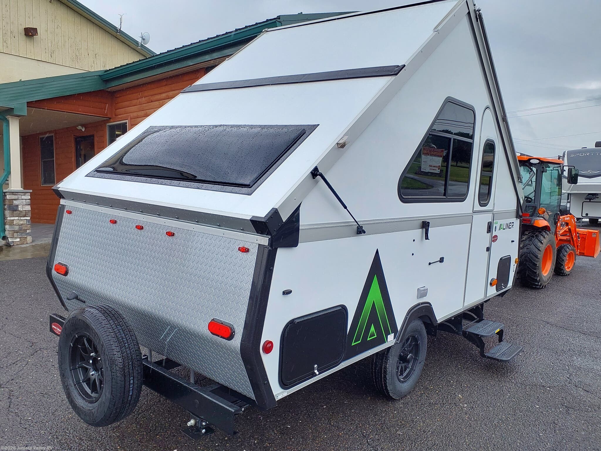 2026 Aliner Scout  15 - New Popup For Sale by Juniata Valley RV in Mifflintown, Pennsylvania features Skylight, Air Conditioning, Refrigerator, Stabilizer Jacks, Smoke Detector