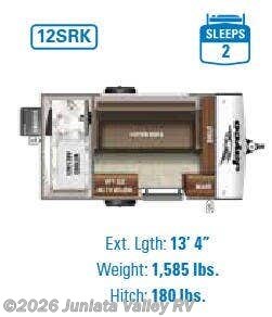 Floorplan of 2021 Jayco Jay Feather Micro 12SRK