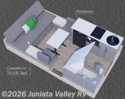 Floorplan of 2027 Aliner LXE Base