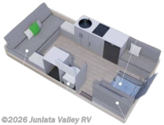 Floorplan of 2027 Aliner Evolution LG