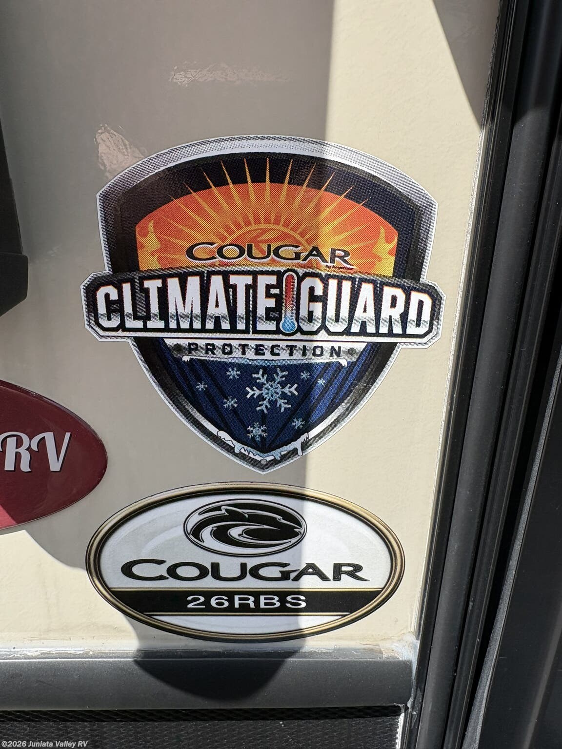 2019 Keystone Cougar Half-Ton 26RBS - Used Travel Trailer For Sale by Juniata Valley RV in Mifflintown, Pennsylvania features Power Awning, Auxiliary Battery, LED Lights, Vanity, Sofa Bed